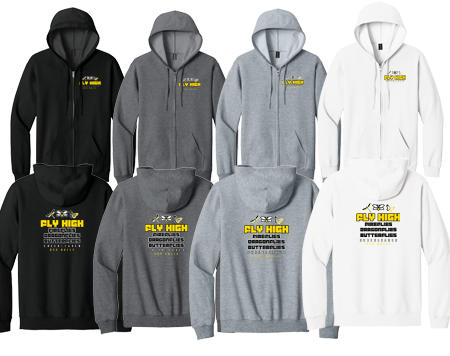 aSoftstyle® Adult Full Zip Hooded Sweatshirt SF600 ALL