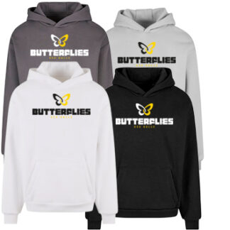 1Hoodie FLUFFY NM 011 BUTTERFLIES LANG