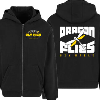 Oversized Zip Hoody BY316 DRAGONFLIES KOM