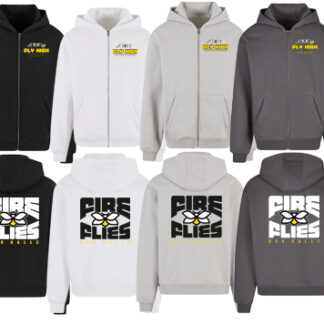 Oversized Zip Hoody NM013 FIREFLIES KOM