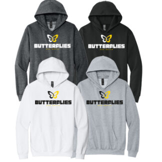 Softstyle®Youth Hoodie SF500B BUTTERFLIES LANG