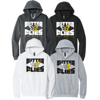 Softstyle®Youth Hoodie SF500B BUTTERFLIES KOM