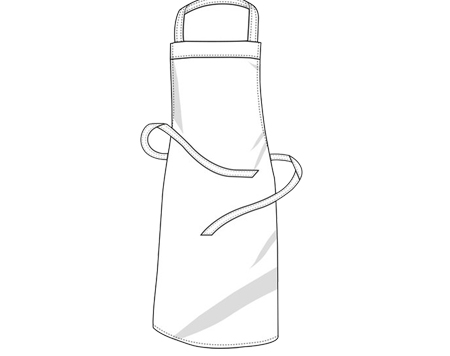 Barbecue Apron XL X969 – Bild 2