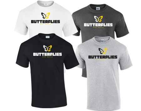 1Heavy Cotton™ Adult T-Shirt G5000 BUTTERFLIES LANG