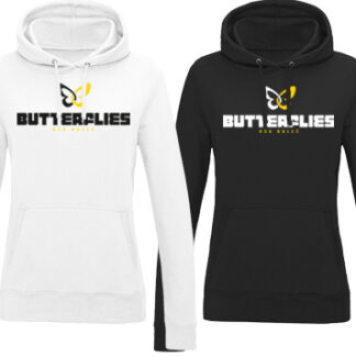 DAMEN HOODIE  JH001F BUTTERFLIES LANG