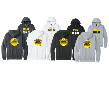 1Softstyle® Midweight Sweat Adult Hoodie SF500 FANLOGO