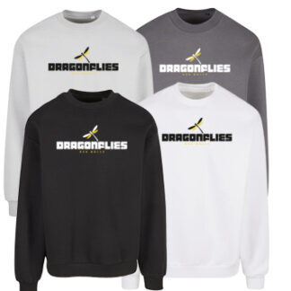 aOversized Crewneck  NM 012 DRAGONFLIES LANG