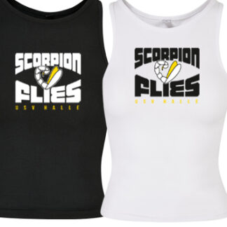 Ladies Racer Back Top SCORPIONFLIES KOM