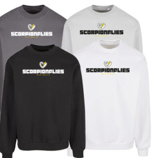 aOversized Crewneck NM 012 SCORPIONFLIES LANG