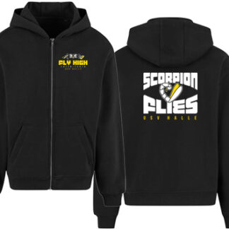 Oversized Zip Hoody BY316 SCORPIONFLIES KOM