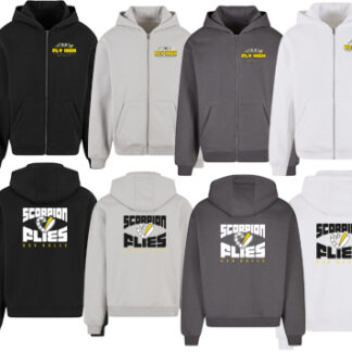 Oversized Zip Hoody NM013 SCORPIONFLIES KOM