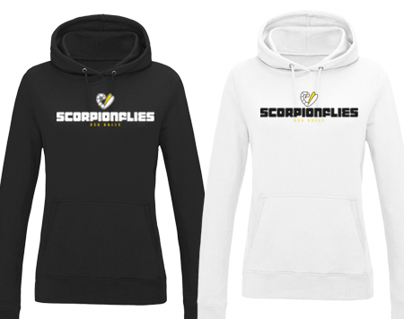 DAMEN HOODIE JH001F SCORPIONFLIES LANG