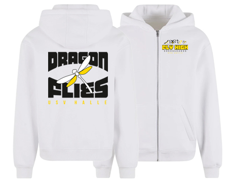 Oversized Zip Hoody NM013 DRAGONFLIES KOM – Bild 2