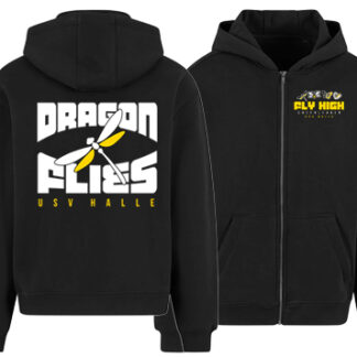 Oversized Zip Hoody NM013 DRAGONFLIES KOM