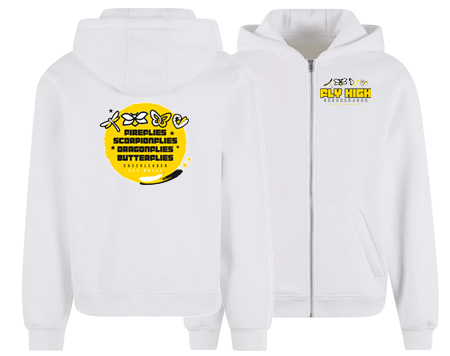 Oversized Zip Hoody NM013 FANLOGO – Bild 2